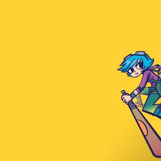 Scott Pilgrim computer wallpaper