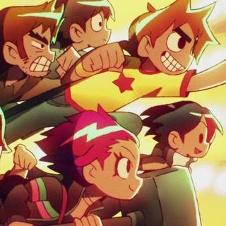 Scott Pilgrim computer wallpaper