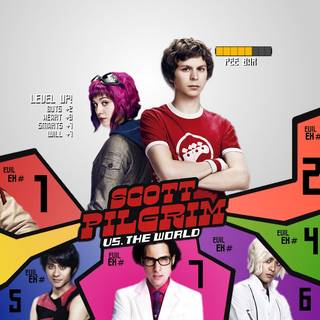 Scott Pilgrim computer wallpaper