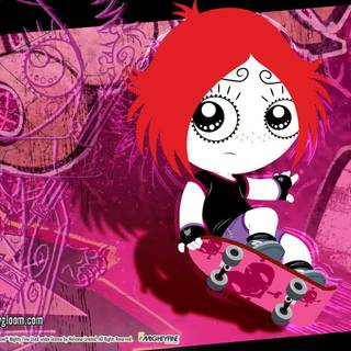 Ruby Gloom desktop wallpaper