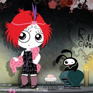 Ruby Gloom desktop wallpaper
