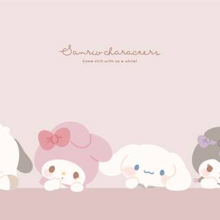 Desktop aesthetic Sanrio wallpaper