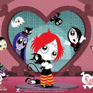 Ruby Gloom desktop wallpaper