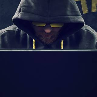 Hacker iPhone 12 wallpaper