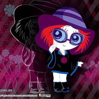 Ruby Gloom desktop wallpaper