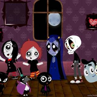 Ruby Gloom desktop wallpaper