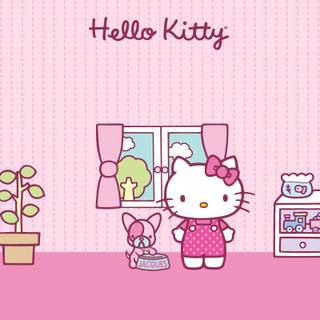 Desktop aesthetic Sanrio wallpaper