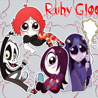 Ruby Gloom desktop wallpaper
