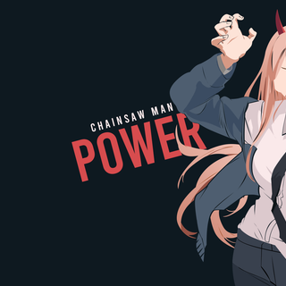 Anime Power Chainsaw Man wallpaper