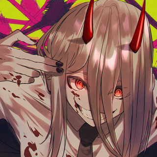 Anime Power Chainsaw Man wallpaper