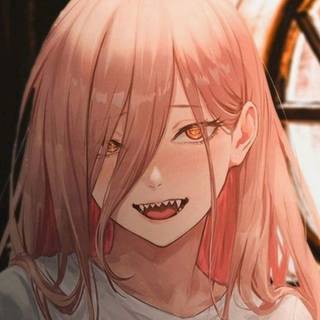 Anime Power Chainsaw Man wallpaper