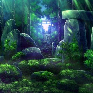 Nature anime PFP wallpaper