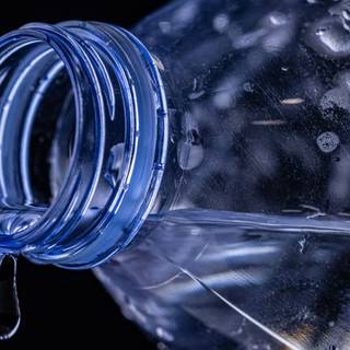 Plastic bottle wallpaper