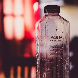 Plastic bottle wallpaper