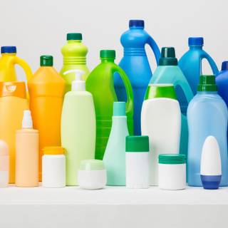 Plastic bottle wallpaper