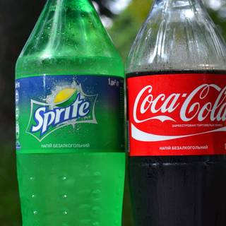 Plastic bottle wallpaper