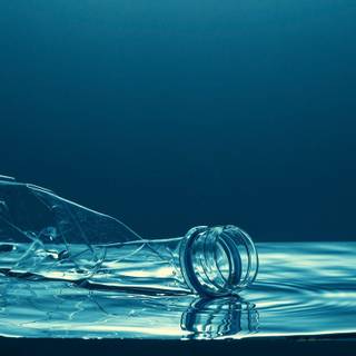 Plastic bottle wallpaper