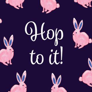 iPhone Easter bunny wallpaper