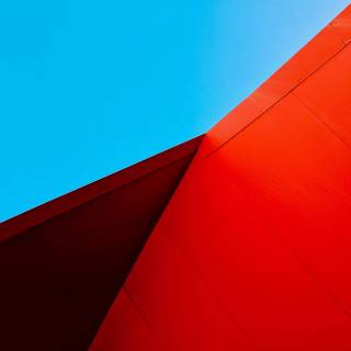 Minimalist building wallpaper