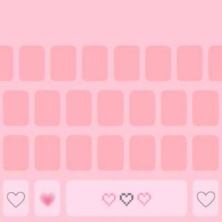 Pink keyboard wallpaper