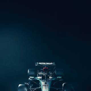 Mercedes W15 iPhone wallpaper