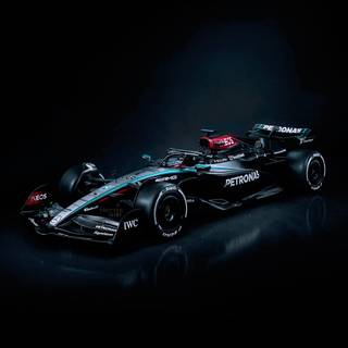 Mercedes W15 iPhone wallpaper