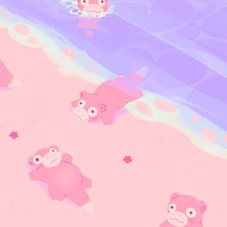 Pokémon Slowpoke wallpaper