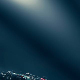 Mercedes W15 iPhone wallpaper
