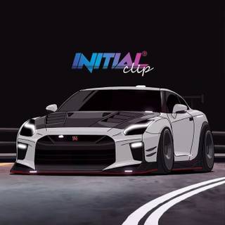 GTR cartoon wallpaper