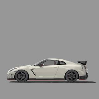 GTR cartoon wallpaper