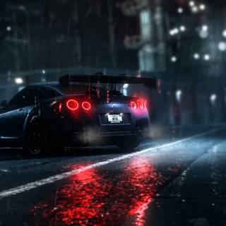 GTR cartoon wallpaper