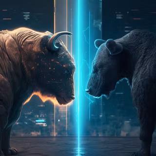 Bulls vs bears wallpaper