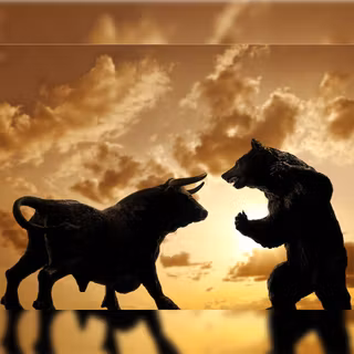 Bulls vs bears wallpaper