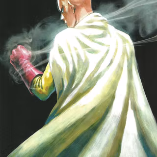Serious Saitama wallpaper
