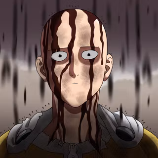 Serious Saitama wallpaper