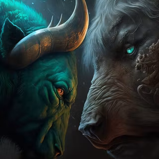 Bulls vs bears wallpaper