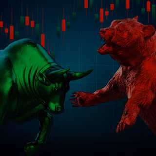 Bulls vs bears wallpaper