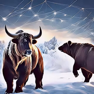 Bulls vs bears wallpaper