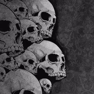 Gothic skulls desktop wallpaper