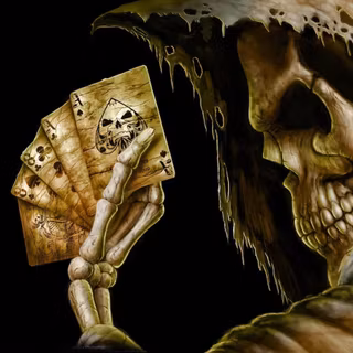 Gothic skulls desktop wallpaper