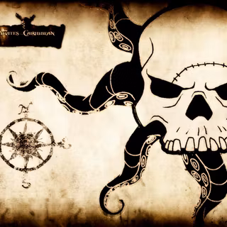Gothic skulls desktop wallpaper