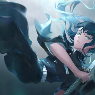 Muichiro desktop 4k wallpaper