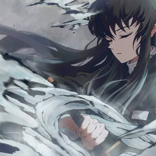 Muichiro desktop 4k wallpaper