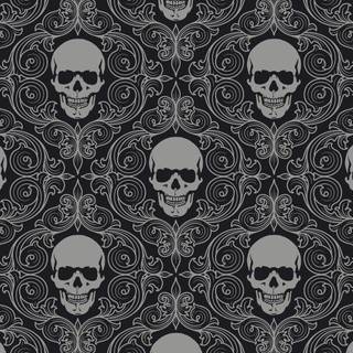 Gothic skulls desktop wallpaper