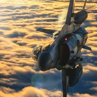 Fighter pilot iPhone wallpaper