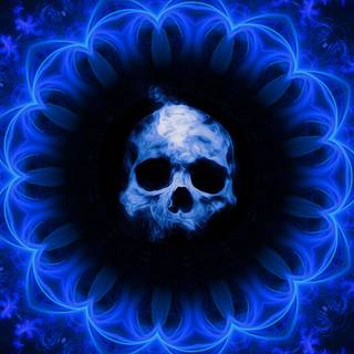 Gothic skulls desktop wallpaper