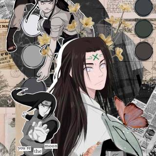 Naruto vs Neji wallpaper