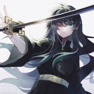 Muichiro desktop 4k wallpaper