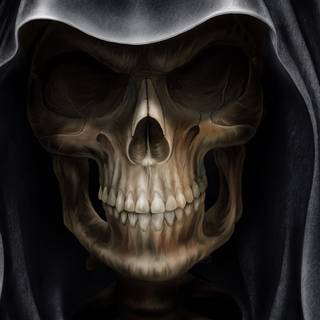Gothic skulls desktop wallpaper