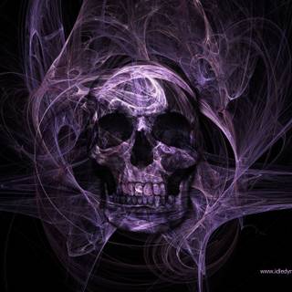 Gothic skulls desktop wallpaper